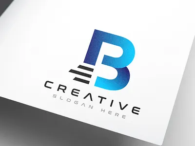 Creative Brand Letter B Logo Design b letter b letter logo b logo be creative brand design brand identity creative logo digital logo icon illustration initial letter b letter b letter b logo letter logo logistic modern logo move run symbol technology logo