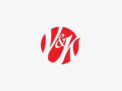 V&K Logomark Design graphic design logo