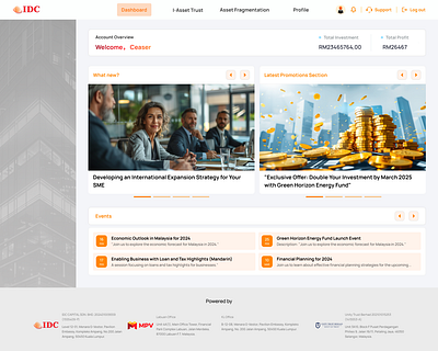 Unit Trust Website Design fintech fintechui uiuxdesign webdesignshowcase