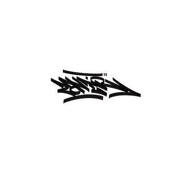 Zahir graphic design handstyle lettering