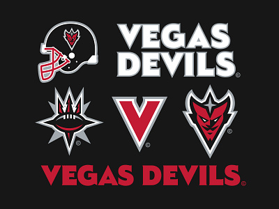 31/32 – Vegas Devils branding design devils flash sheet football graphic design illustration las vegas logo sports sports branding typography vegas