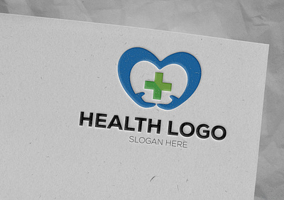 Health Logo, Modern Health Logo Design app branding design graphic design health care logo health logo illustration logo typography ui ux vector