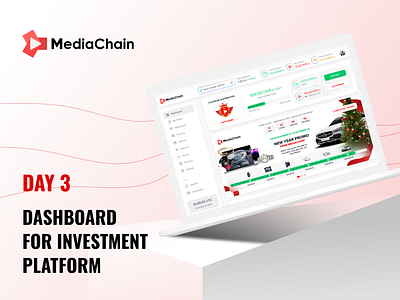 Dashboard for Investment Platform crypto investment finance dashboard investment saas product trading uiux dashboard uiux design web app design