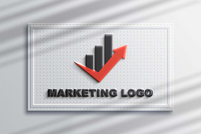 Marketing Company Logo Design app branding design graphic design growth illustration innovation logo marketing company logo marketing logo typography ui ux vector