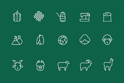 #BehindTheSeams icons 2d animals flat icons illustration lines organic