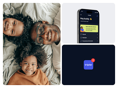 tripier_mobile app bento mobile app ui