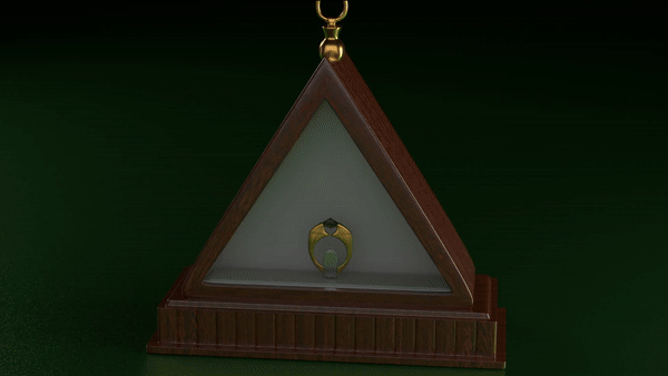 Horcrux Ring - Harry Potter/THOG 3d 3dmodeling animation blender blender 3d blender3d blenderart cyclesrender design gaunt graphic design harry potter horcrux render ring slytherin the house of gaunt tom riddle voldemort