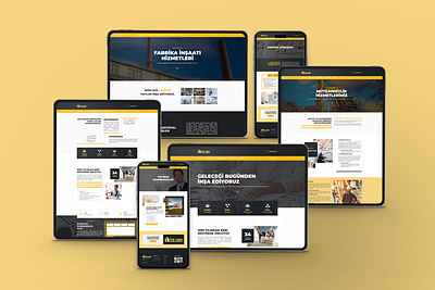 Professional Web Design for a Leading Construction Firm brandidentity branding caglayancreative constructionindustry constructionwebsite corporatewebsite creativedesign factoryconstruction frontend responsivedesign uxuidesign webdesign webdesignforbusi