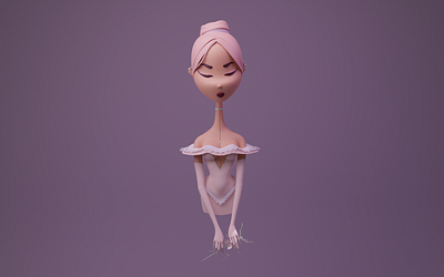 Pink phasmatodea 3d blender insects lace pink pink hair woman