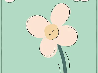 A Nice Flower design graphic design illustration vector