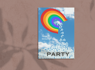 Rainbow Party branding graphic design