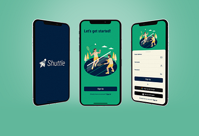 Sports Event Management App design figma ui uiux