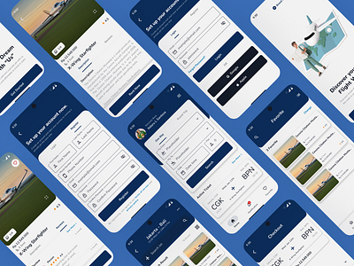 Private Jet Rental App Design app design ui