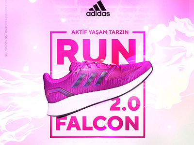 Advertising Banner - Adidas adidas advertising banner brand identity branding graphic design poster social media post