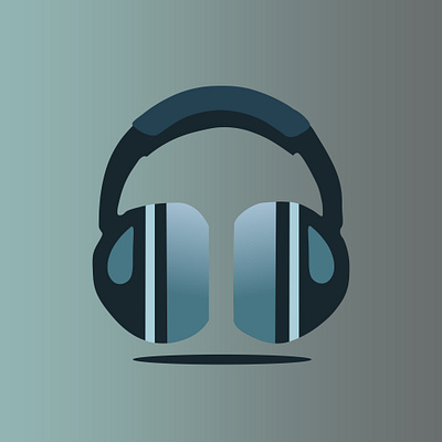 EchoWave Headphones - Logo branding graphic design logo