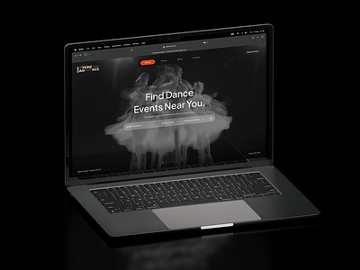 Experience Dance - Landing Page application ballet branding contemporary dance design event flat guide illustration interface jazz landing page logo near performance ui ux web