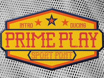 Prime Play – Sport Font active font branding display film illustration lettering logo font merchandise modern font movie music packaging poster font retro font slab serif sport display sport font strong font typography varsity font