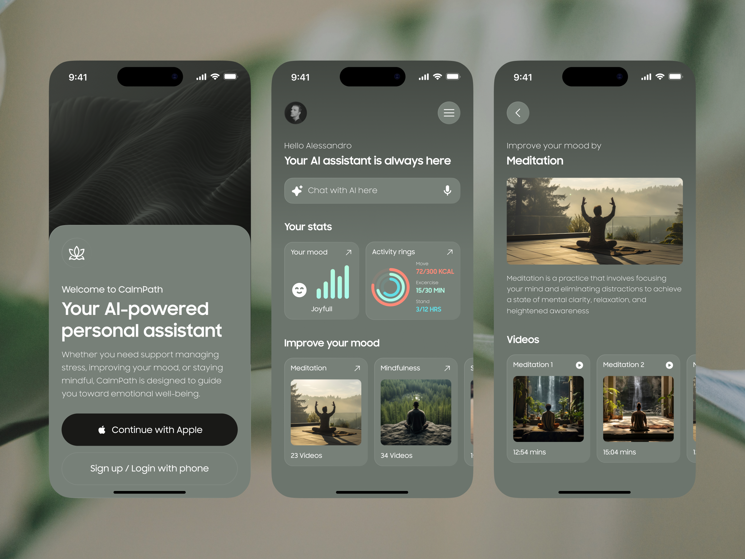 Example of Mobile App Design