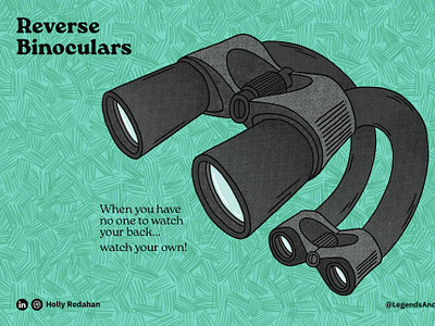 Inktober ‘24 → Day 5: Binoculars cartoon cute dungeons and dragons illustration magic item