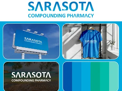 DM Me For Logo Design. beach brand designer brand identity branding business compounding creative design graphic design graphic designer logo logo designer pharmacy pharmacy logo professional sarasota sr wave