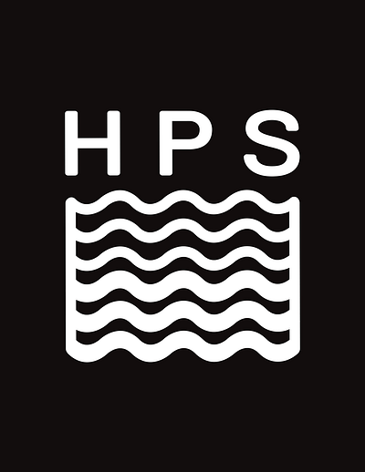 HPS Surf Co. Logo clothing graphic design logo surf waves