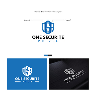 Letter OSP With combination security key Logo Concept best logo brand logo brand mark branding branding logo design graphic design illustration letter osp logo logo logo design logo idea logo mark logofolio monogram logo security logo