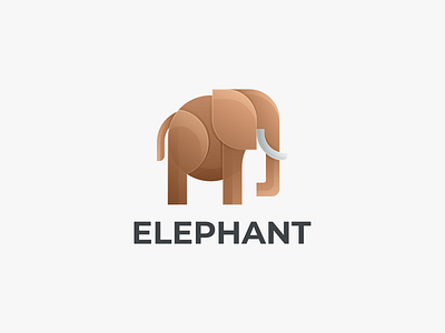 ELEPHANT branding design elephant elephant coloring elephant design logo elephant icon elephant logo graphic design icon logo