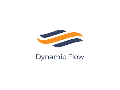 Dynamic Flow - Harmonious Movement air logo aviation brand brand identity design brand logo branding consultant logo design dynamic graphic design illustrator logo logos tour logo travel logo