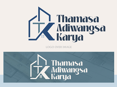 LOGO THAMASA ADIWANGSA KARYA graphic design logo logo appartement logo buildning logo design interior logo house