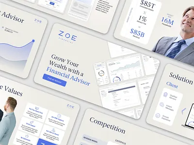 Finance - Pitch Deck design google slides keynote pitch deck powerpoint presentation presentation design presentation designer