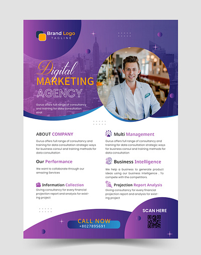 Business Flyer Design Template business flyer design flyer graphic design illustrator template