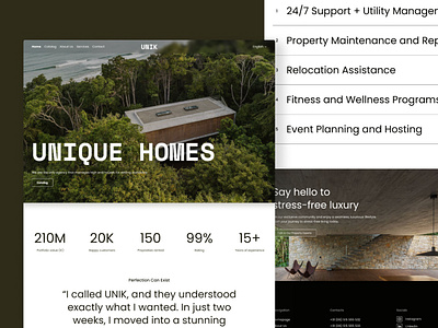 High-End Real Estate Agency Homepage designinspiration dribbbledesign elegantdesign highenddesign homepagedesign luxuryproperties luxuryrealestate propertyrentals realestatedesign realestatewebsite userexperience uxui webdesign webdevelopment