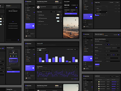 Dashboard Darkmode To do List b2b b2c cansaas clean dark mode dashboard dashbor design interface minimal product design productivity saas task task management task manager to do to do list ui ux