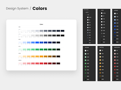 Design System/Colors adobexd android branding design design system figma illustration ui ui components ui elements user experience user interface ux