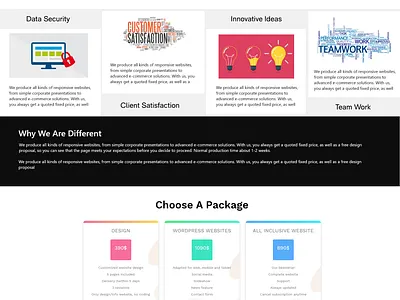 Website Sample website design