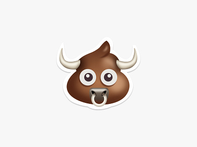 Bullshit emoji bs bullshit emoji sticker