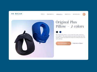 Berelax®. Product Page cart catalog check in out color description design dribbble e commernce landing page minimalism modern product cart product page products site design ui ux web web design website