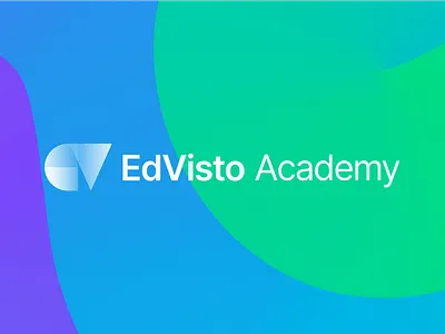 EdVisto Logo branding graphic design logo logomark logotype