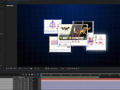 Smooth Camera 3D 2danimation after affects after effects animation aftereffects animation design illustration motion animation motiongraphics ui