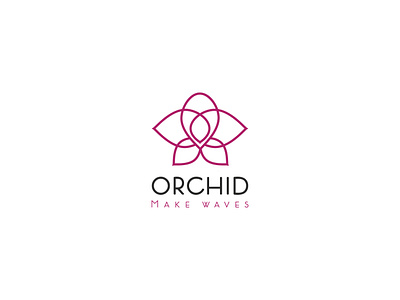 Orchid - LOGO DESIGN branding design gfxmasum graphic design illustration logo typography vector