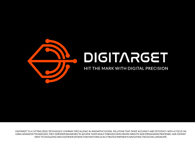 DigiTarget Logo Design, Tech, Technology Logo, D +Bow + Arrow archer logo archery bow with arrow brand identity branding creative logo d logo design digital technology logo identity it company logo logo logo design logodesigner logos logotype minimalist logo modern logo tech tech company logo technology logo