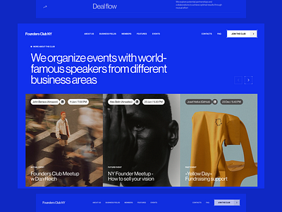 Charity Website Design Founders Club ✦ FCNY charity design product service startup ui ux web web design website