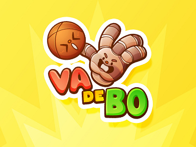 Va de Bo app branding cute graphic design illustration kawaii sticker stickers ui valencia vector