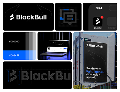 BlackBull rebranding overview broker fintech fintech branding studio identity rebrand rebranding smart logos trader trader branding