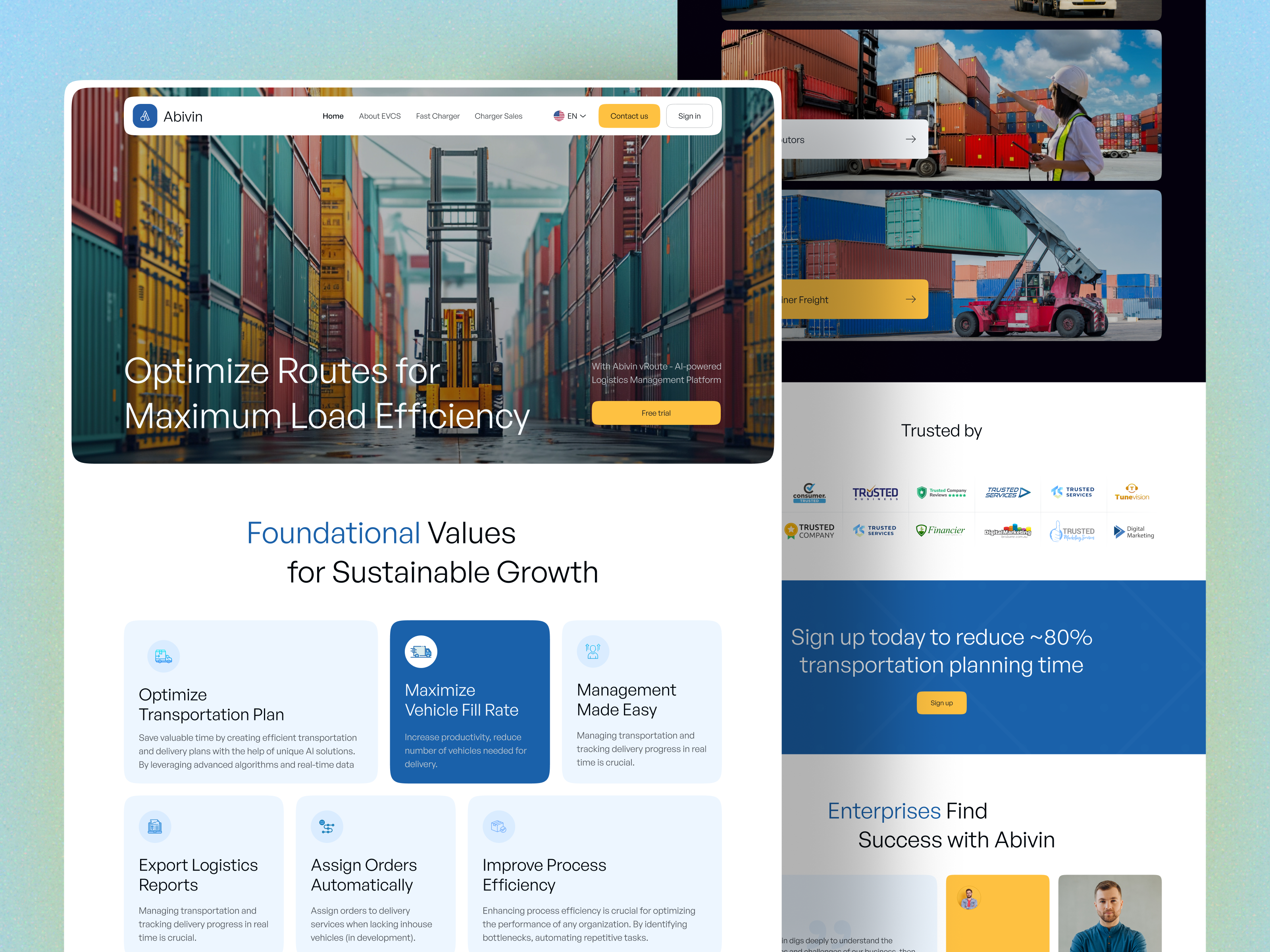Logistics Management Website cargo service cargo shipping freight logistics logistics app logistics landing page logistics management logistics platform logistics website product design saas shasanko das shipment shipping supply chain transportation ui ux web app webdesign