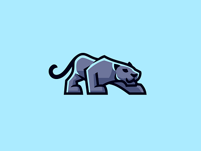 Black Panther animal black panther cat creative fitness gaming jaguar lion logo mascot panther puma sports