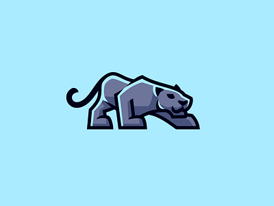 Black Panther animal black panther cat creative fitness gaming jaguar lion logo mascot panther sports