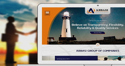 Abbasi Group 3d animation branding graphic design logo motion graphics ui