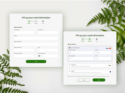 #002- Credit card checkout 002 credit card checkout dailyui dailyuichallenge figma