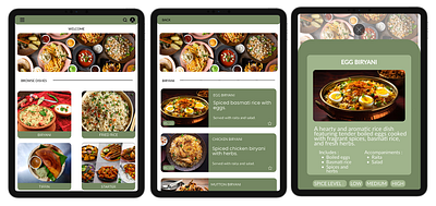 Menu Design app design typography ui ux